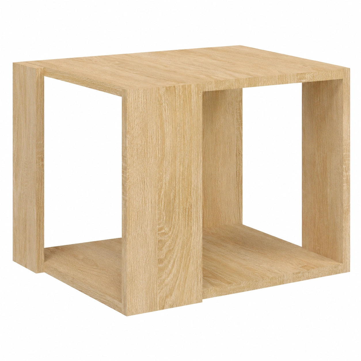 Mesa de Centro de Madera Roble Sonoma para Sala de Estar